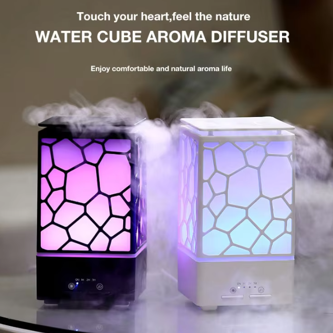 Essential Oil Ultrasonic Humidifier Wooden Aromatherapy Diffuser