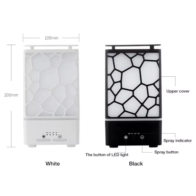 Essential Oil Ultrasonic Humidifier Wooden Aromatherapy Diffuser